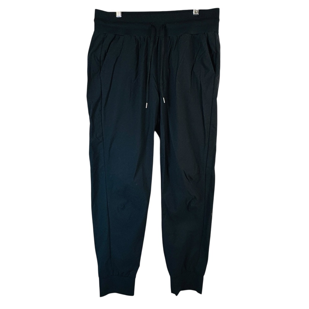 CRZ YOGA Lightweight Woven Joggers‎ Black Women's M Travel Athleisure Pants